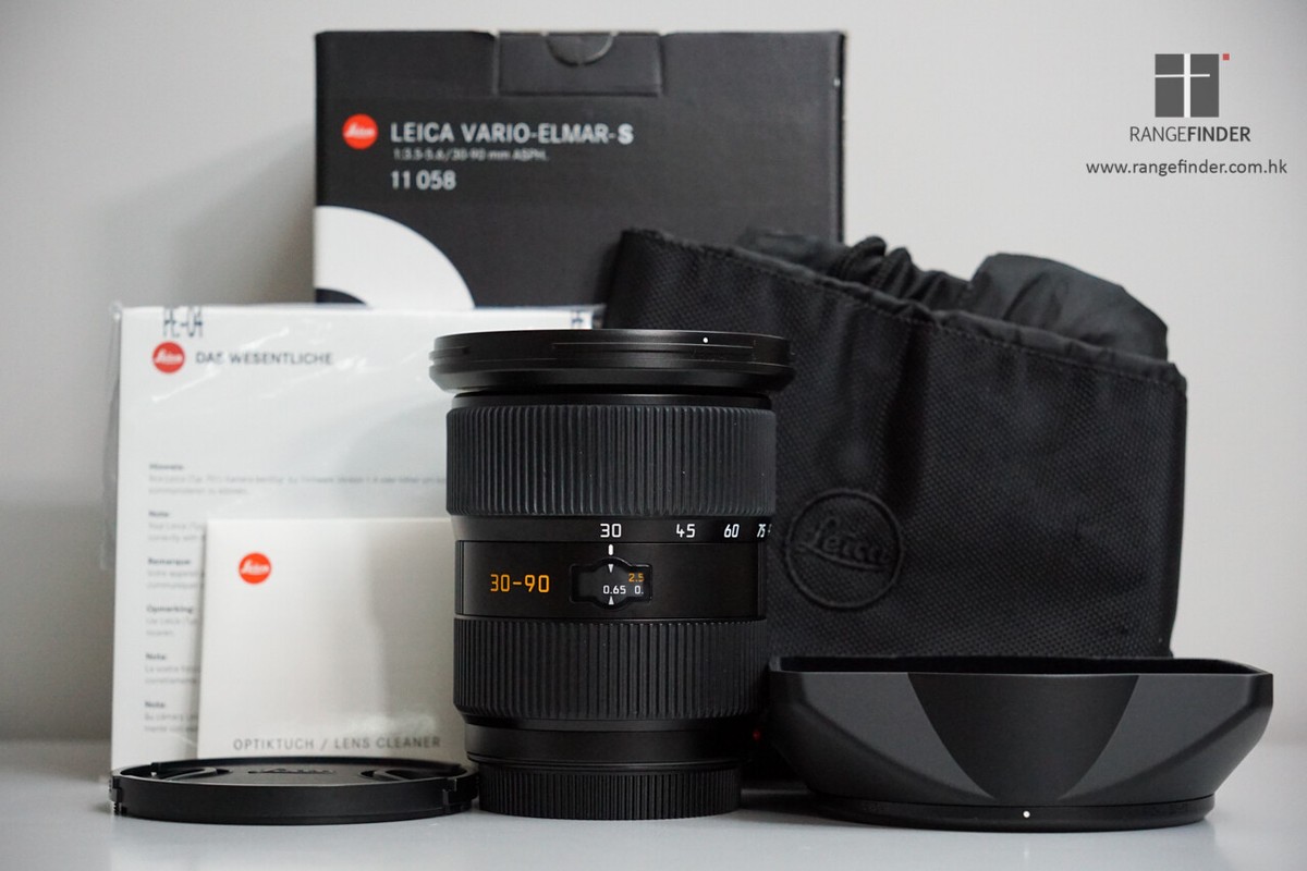 ★美品★LEICA VARIO-ELMAR- S 30-90mm 3.5-5.6 Leica Vario-Elmar-S 30-90mm F3.5-5.6 ASPH Lens (11051) / Pre-Owned