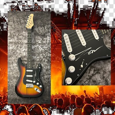 GFA Five Finger Death Punch * Zoltan Bathory * Signierte E-Gitarre COA