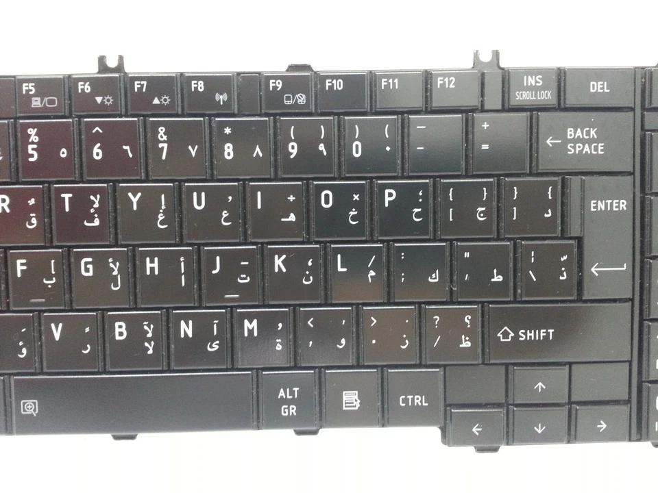 TOSHIBA C650 C655 L660 L655 США и арабский клавиатуры MP-09M86U46920 AEBL6Q00110-AR 95 - Изображение 3 из 4
