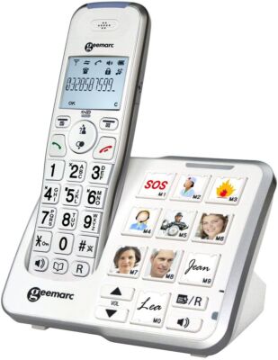 * Geemarc AmpliDECT 295 Photo Large Button Telephone with 10 Direct Dial Photo B