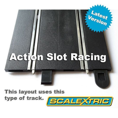 Scalextric Sport 1:32 Track - Job Lot Set *HUGE TRACK LAYOUT* AS18 #A - Picture 11 of 11