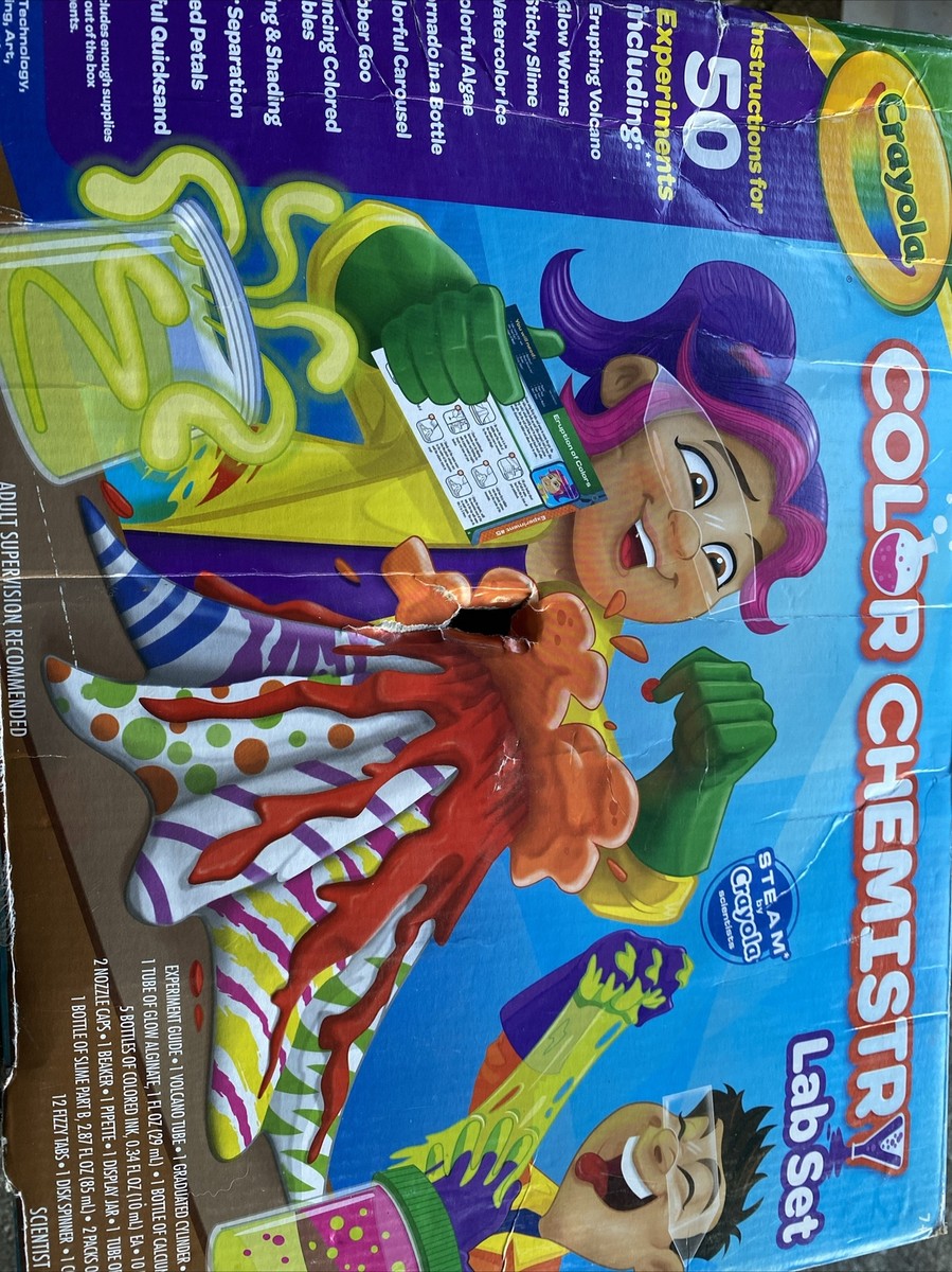 Crayola Color Chemistry Lab Set 50 Experiments New In Box