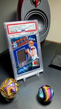 BAKER MAYFIELD 2018 PANINI SPECTRA PRIZM NEXT ERA #6 RC JERSEY MIRROR /99 PSA 10