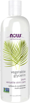 Now Solutions Vegetable Glycerin, 100% Pure, Skin Care, Softening & Moisturizing