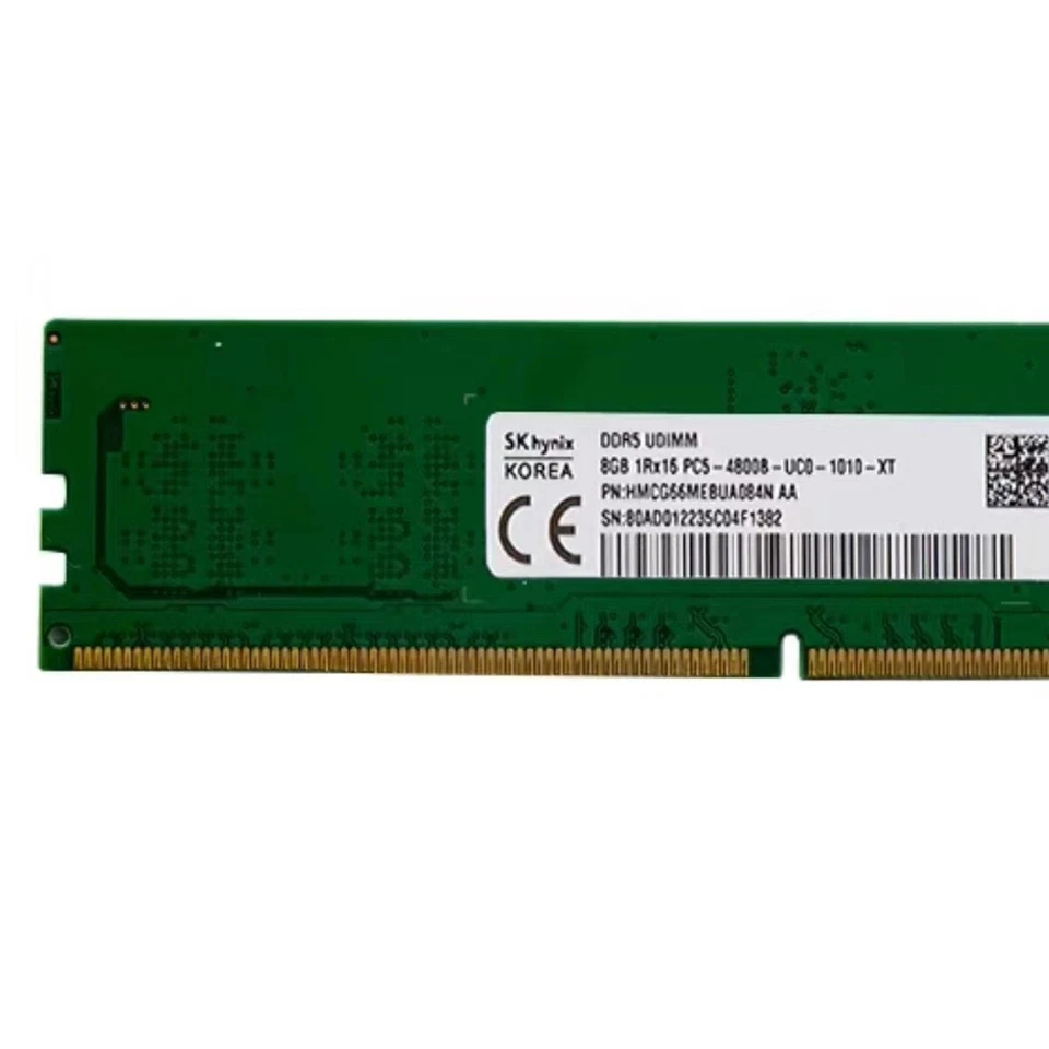 Hynix 16GB (2X8GB) DDR5 DDR5 4800MHz PC5-38400 UDIMM Memory Ram HMCG66MEBUA084N - Image 3 of 4