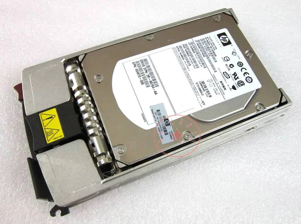 347708-B22 404712-001 404670-006 412751-015 HP 146GB Ultra320 15K SCSI HDD - Image 4 of 4