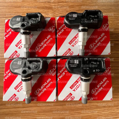 #ad For 4PCS TPMS Genuine Tire Pressure Sensor 42607 33021 OEM PMV 107J Toyota Lexus $39.89