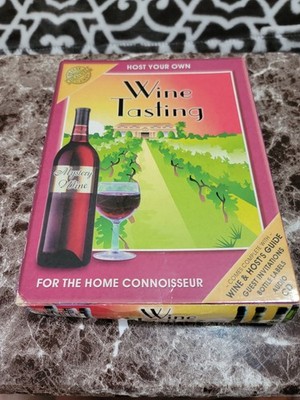 Host Your Own Wine Tasting Party Complete Set Cheatwell Games Made in England