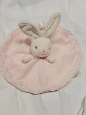 Kaloo Bunny Rabbit Plush Baby lovey Light Pink Cream floral French - Image 1 of 4