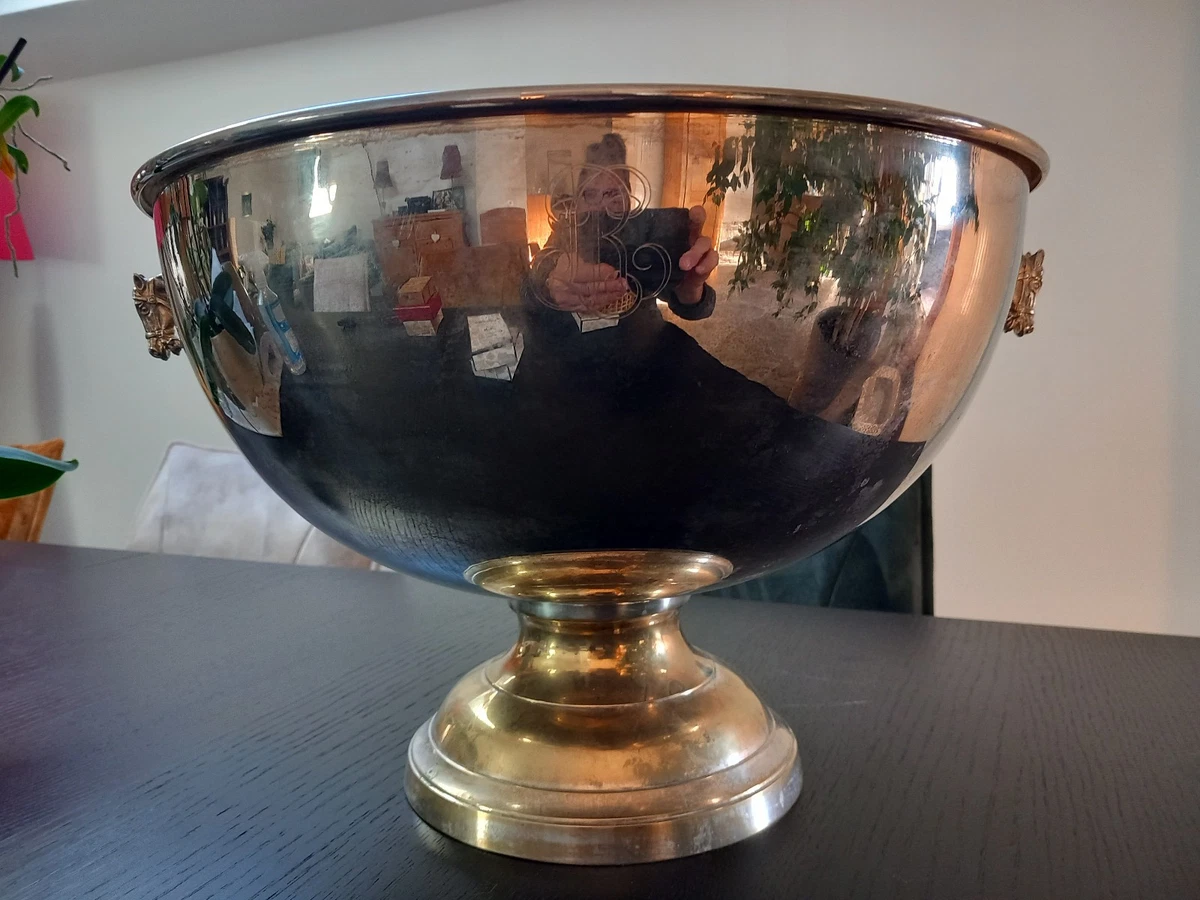 Rare Seau à Champagne Ancien LAURENTI PÈRE ET FILS - Les Riceys - Métal Argenté