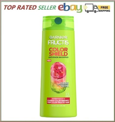 Garnier Fructis Color Shield Shampoo, Fortifying Shampoo for Color Treated Hair,