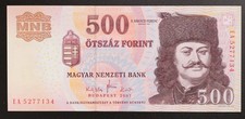 i-200625 Hungary 500 Forint 2007 UNC