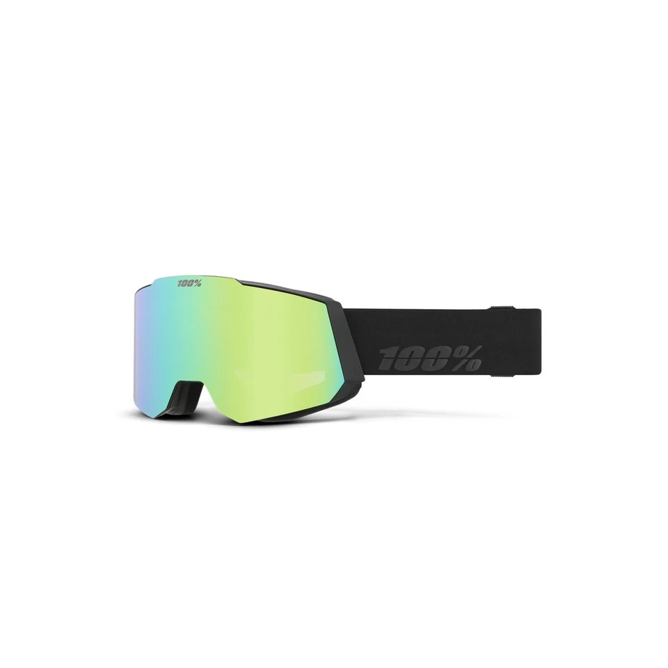 SNOWCRAFT HiPER snow goggle, Esntl Black - Green ML Mirror HiPER Grey-Blue w/Gre - Bild 1 von 1