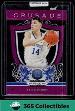 2019 Panini Prizm Draft Picks Tyler Herro Prizms Purple #75 Kentucky Wildcats