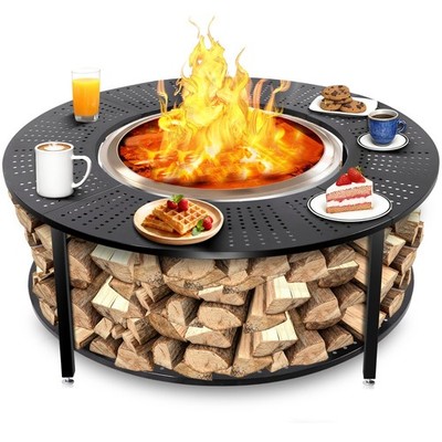 48.5 Inch Universal Fire Pit Surround Tabletop for Solo Stove Yukon & Tiki 27...
