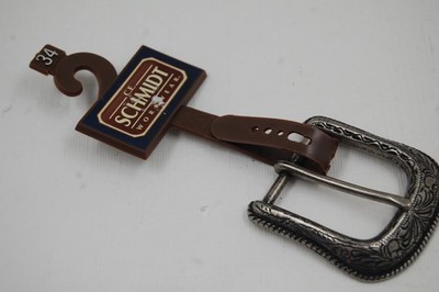 C.E. Schmidt Workwear Men's Replacement Belt Buckle Size 34 Engraved Western