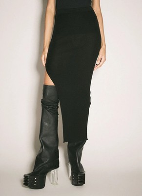 Rick Owens Rib Maxi Skirt Brand New Size L