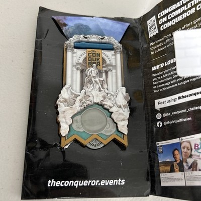 Conqueror Challenge Medal - Rome -Interactive, Running, Challenge