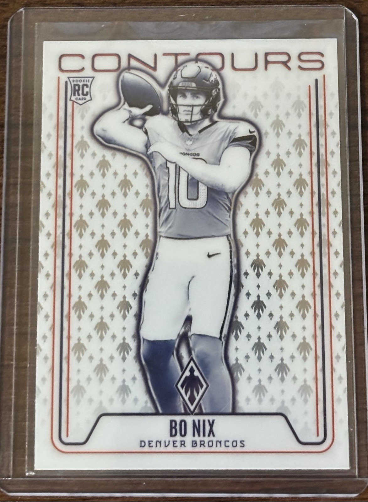 2024 Panini Phoenix - Contours Bo Nix #CON-BNX (RC)