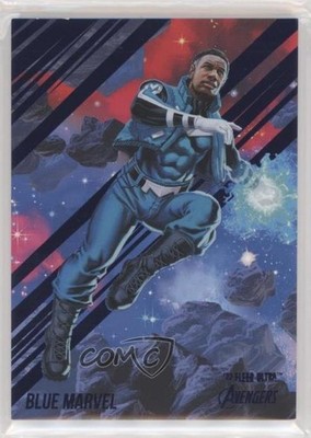 2022 Fleer Ultra Avengers Blue Foil 299/360 Blue Marvel #15 gz3