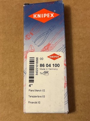 Knipex 4  Pliers Wrench XS 86 04 100