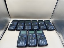Lot Of 9 Texas Instruments TI-83 Graphing Calculator with Cover Tested Working