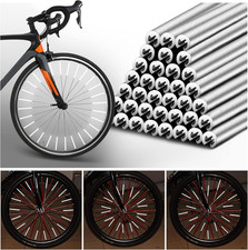 PSLER 72 PCS Spokes Reflectors - Spoke Skin Spoke Covers Trim Wrap Cover Decorat