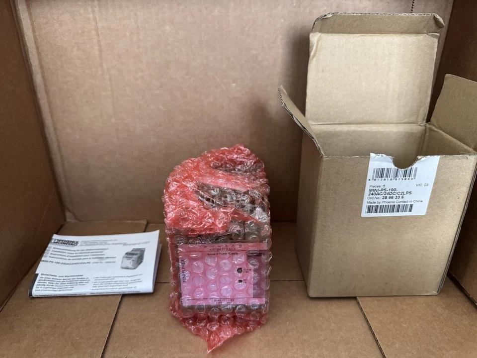 PHOENIX CONTACT MINI-PS-100-240AC/24DC/C2LPS / MINIPS100240AC24DCC2LPS   - Imagem 3 de 3