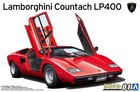 AOSHIMA The Supercar No.1 '74 Lamborghini Countach LP400 1/24 Plastic Model Kit