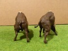 custom 1/32 buffalo bison lot of two 3D printed fighting bulls fits Marx TSSD — photo 5