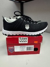K-Swiss Women's Micro Tubes Classics Black White Sneaker Size 6 Brand new