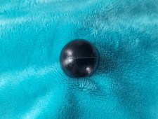Vintage 1 Black Knob With Brass Insert 516 Coarse 20 Thread