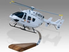 Airbus Eurocopter BK 117 Helitalia Ver.1 Desk Wood Helicopter Model Small 1/32