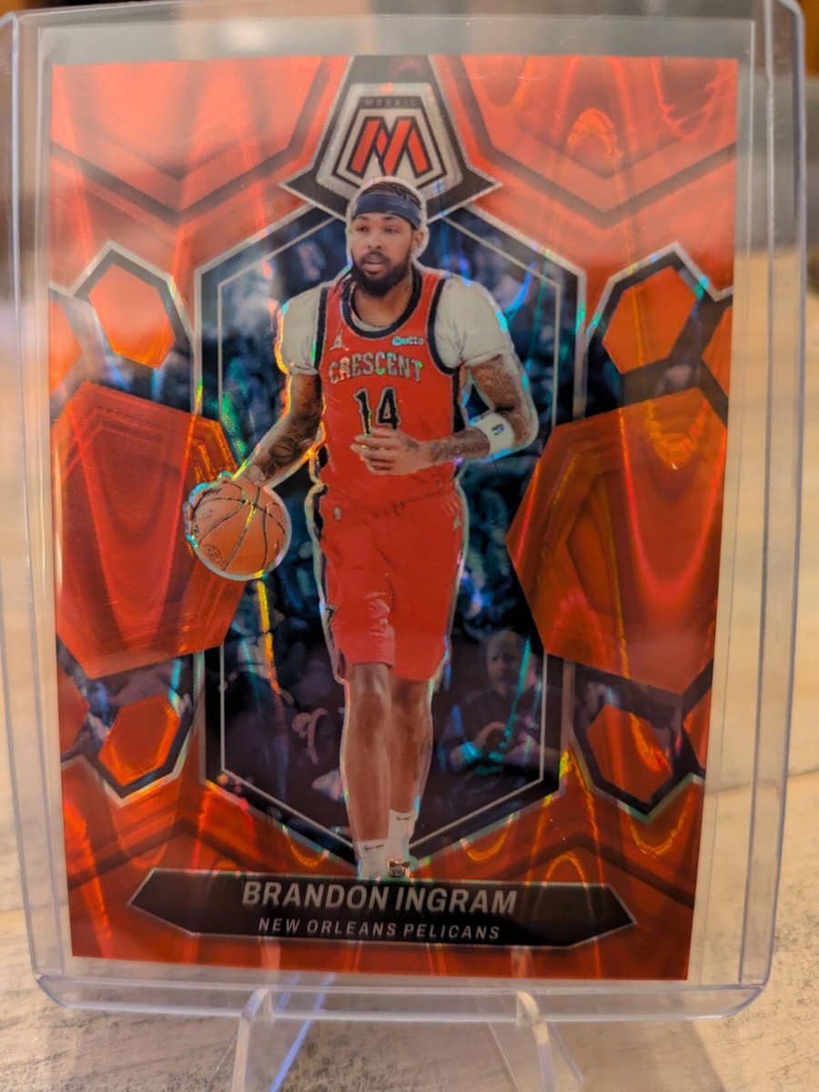 2023-24 Mosaic- Brandon Ingram- #174 Red Seismic Prizm /299 | eBay