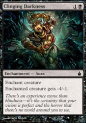 Clinging Darkness 80/306 Foil Ravnica: City of Guilds