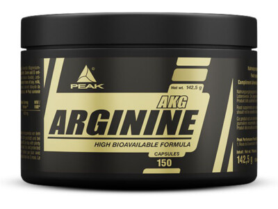 Peak - Arginin AKG - 150 Kapseln / 142,5 g  L-Arginin Alphaketoglutarat NEU OVP