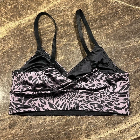 Adore me Kali Contour purple black leopard size small low impact - Image 4 of 4