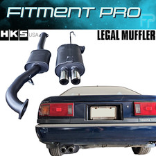Hks Let-t16 Catback Exhaust System Kit For 1987-92 Toyota Supra Turbo A70 7mgte