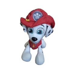 Nickelodeon Nick Jr Paw Patrol Marshall 8-Inch Plush Stuffed Animal GUC