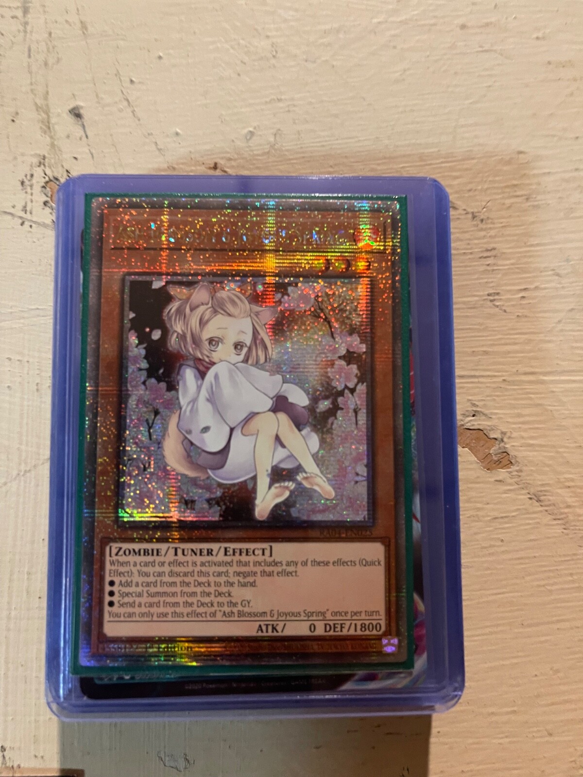Ash Blossom Joyous Spring Alternate Art QCR