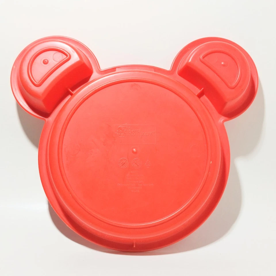 Placa de plástico dividido Mickey Mouse "Los primeros años" - Curva de aprendizaje marca #1250 Foto 2 de 3