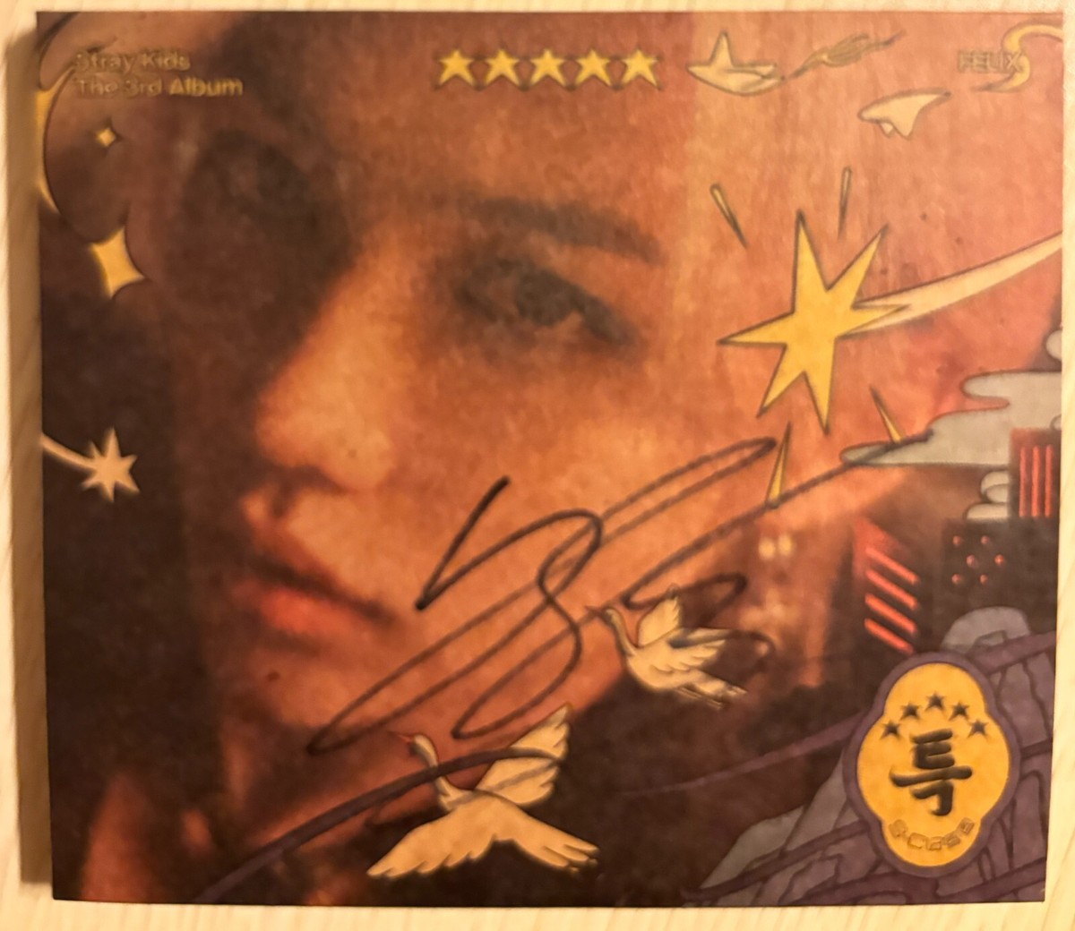 STRAY KIDS [5-Star] FELIX Autographed Signed Digipack Album