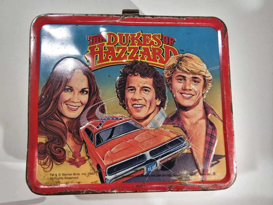 Juego de lonchera y termo Dukes of Hazzard 1980 de colección de Warner Bros, Inc. Foto 3 de 4
