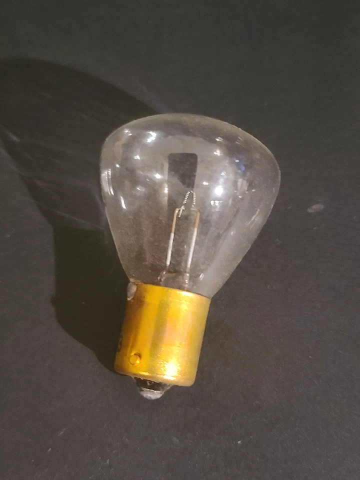 NEW GENUINE GE 1183 MINIATURE Clear BULB BA15S BASE - Image 2 of 3