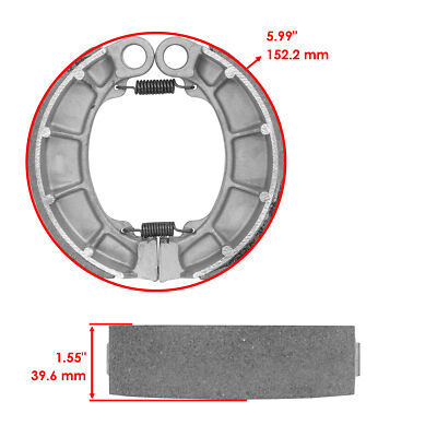 Rear Brake Shoes for Kymco Venox 250 2000-2015 / 43120-KED9-900 | eBay