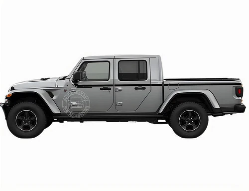 Waist Line Stripe Graphics Sticker For Jeep Gladiator Trunk Side Tailgate Decals - Bild 2 von 5