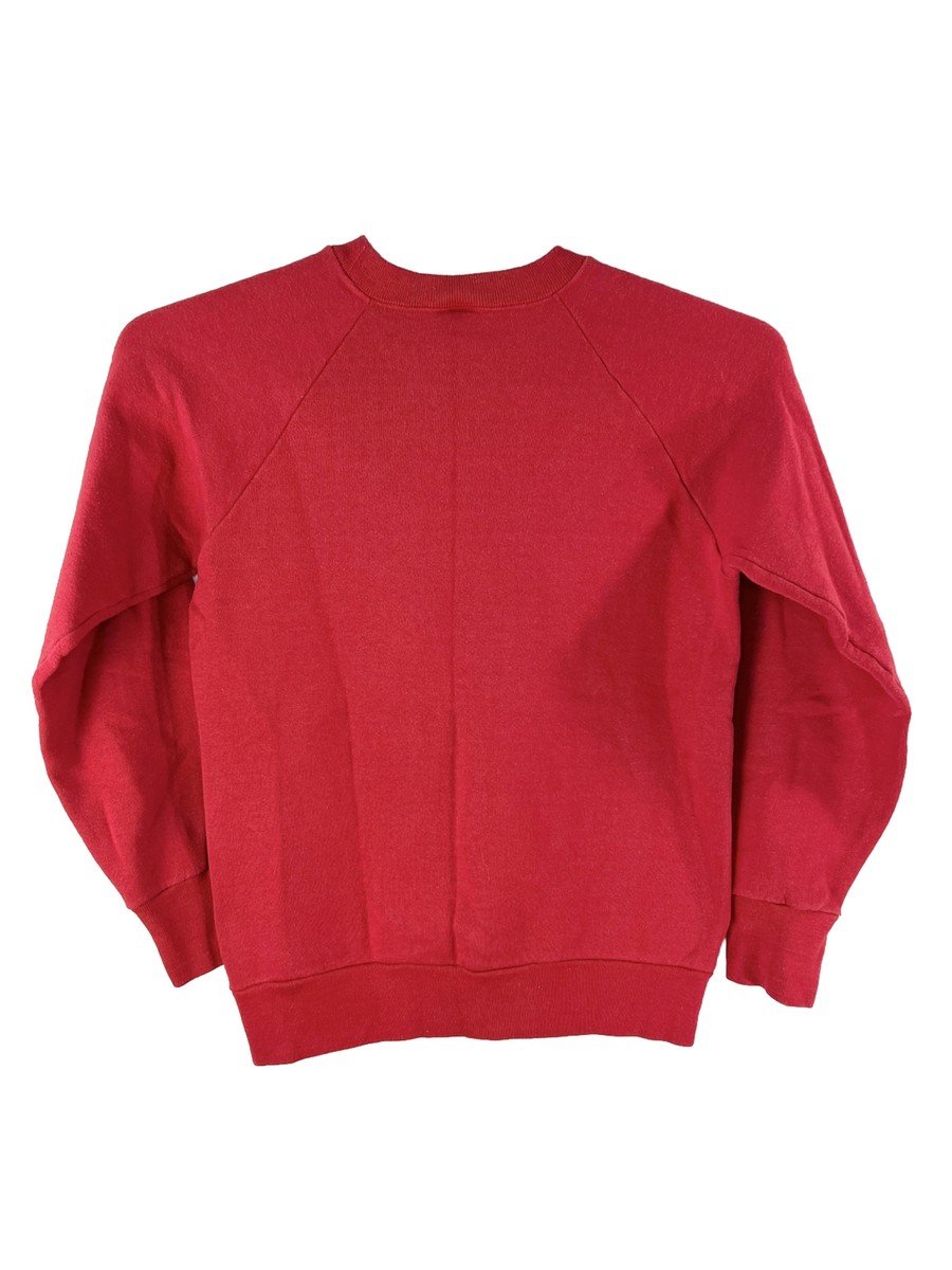 トップス N&N STORE I BELIVE IN SANTA SWEAT Vintage I Believe In Santa Claus Sweatshirt Adult Medium Red