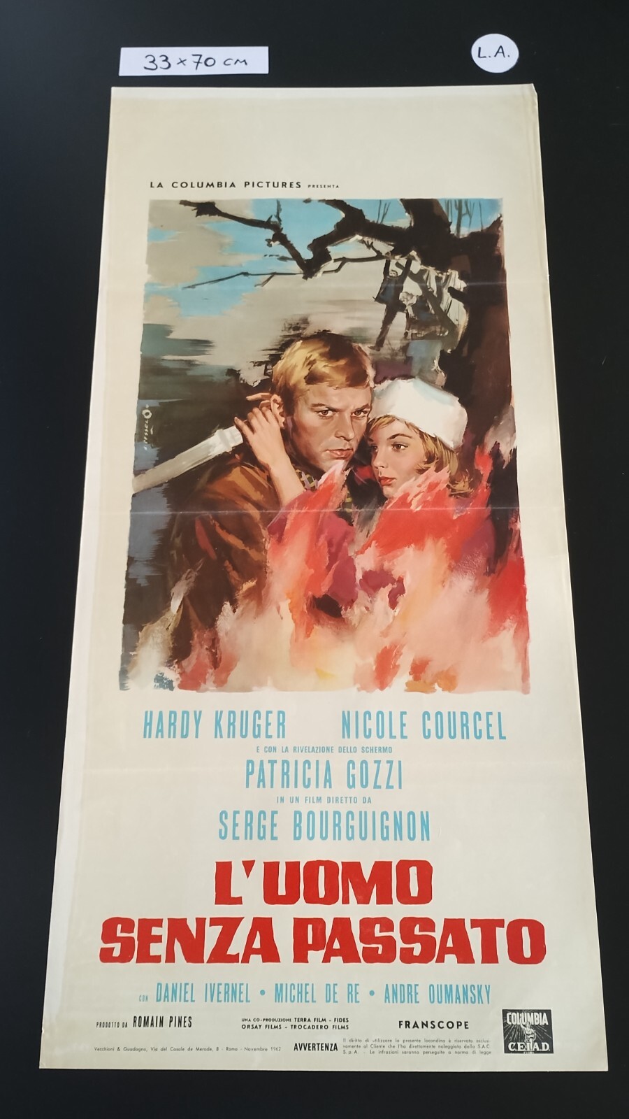 Locandina di L'uomo senza passato (1962)