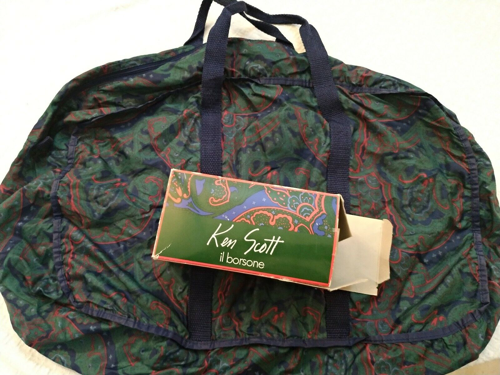 Duffle Bag Vintage ken scott with Case Original B… - image 10