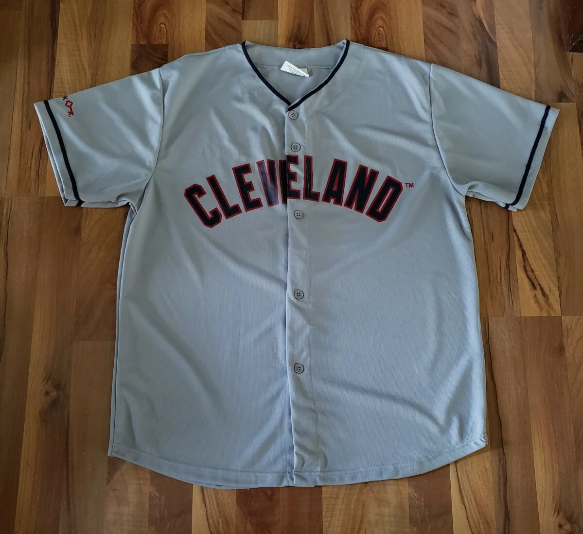 Cleveland indians cheap gray jersey